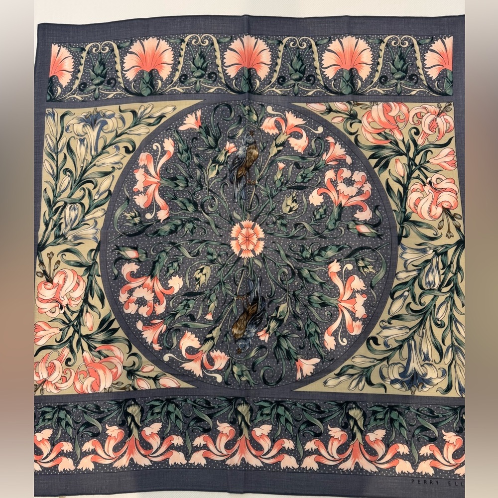 Vintage, Perry Ellis, scarf